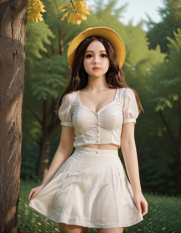 AIBEI |  150cm /4ft11 Small Breast Realistic Sex Doll - Candice