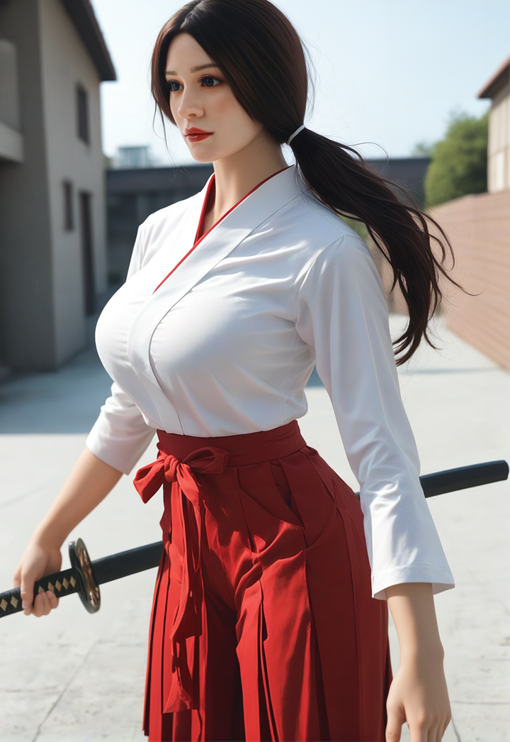 Aibei | 153cm/5フィート ぽっちゃり巨乳リアルセックスドール - ジョシー