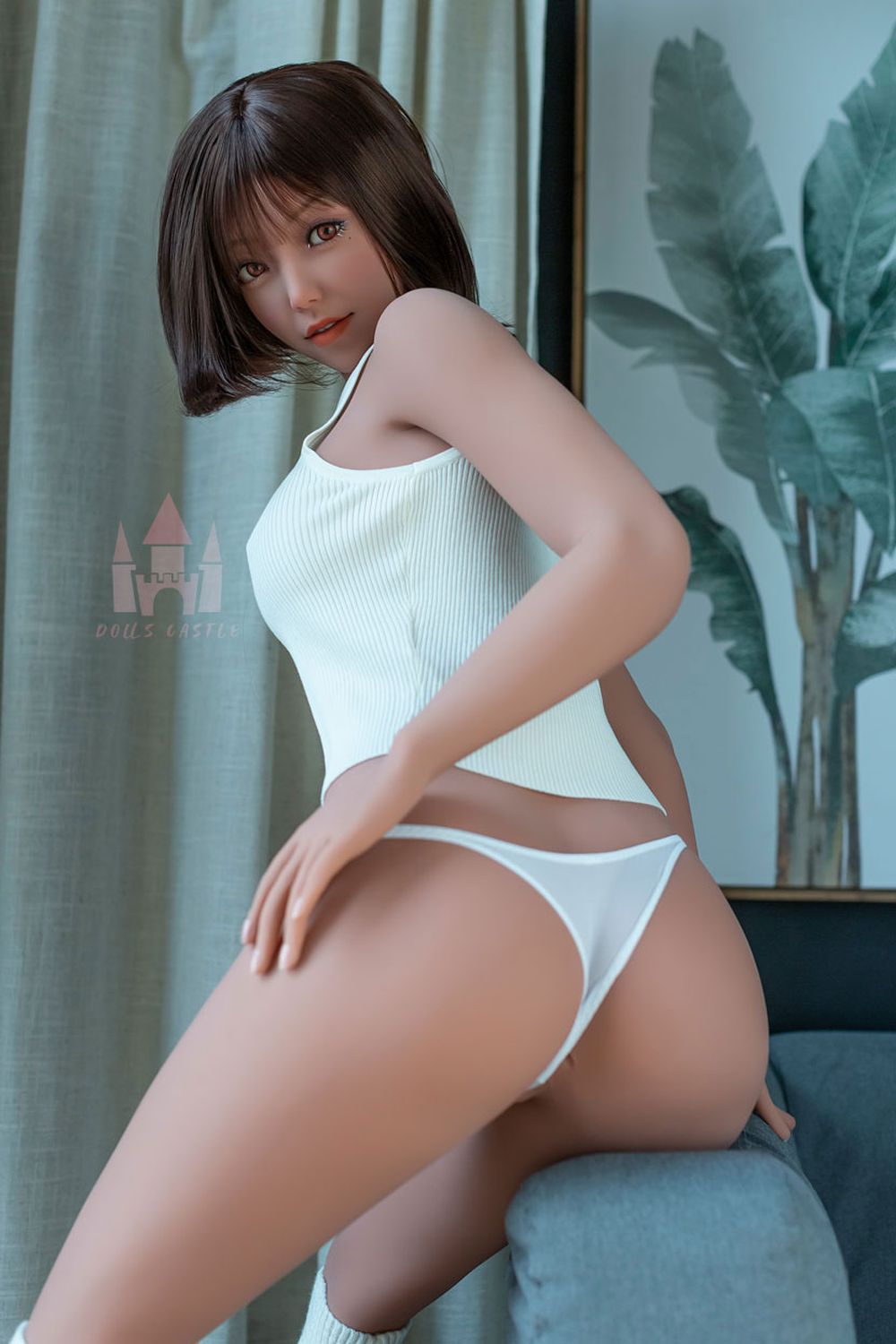 Dolls Castle | 163cm/5ft4 Big Breasts Gentle Pure Realistic Full TPE Sex Doll - Poppy (In Stock US)