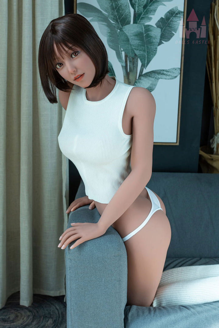 Dolls Castle | 160cm/5ft3 Asian Beauty Black Hair Realistic TPE Sex Doll - Lin (In Stock EU)