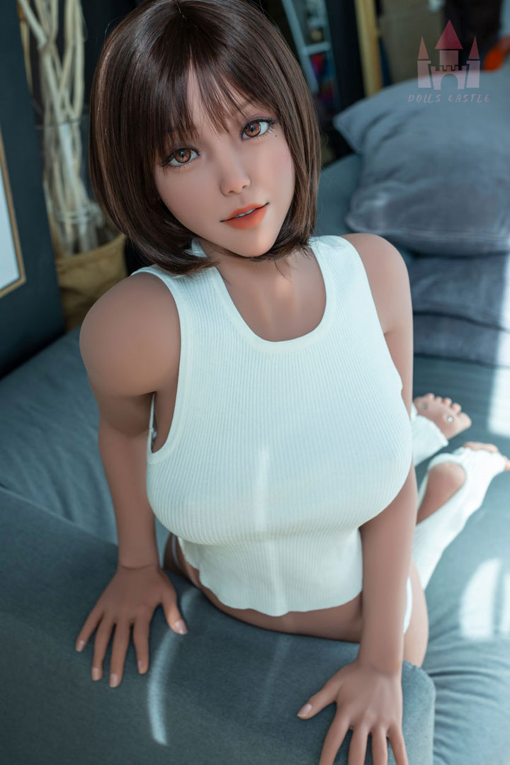 Dolls Castle | 160cm/5ft3 Asian Beauty Black Hair Realistic TPE Sex Doll - Lin (In Stock EU)