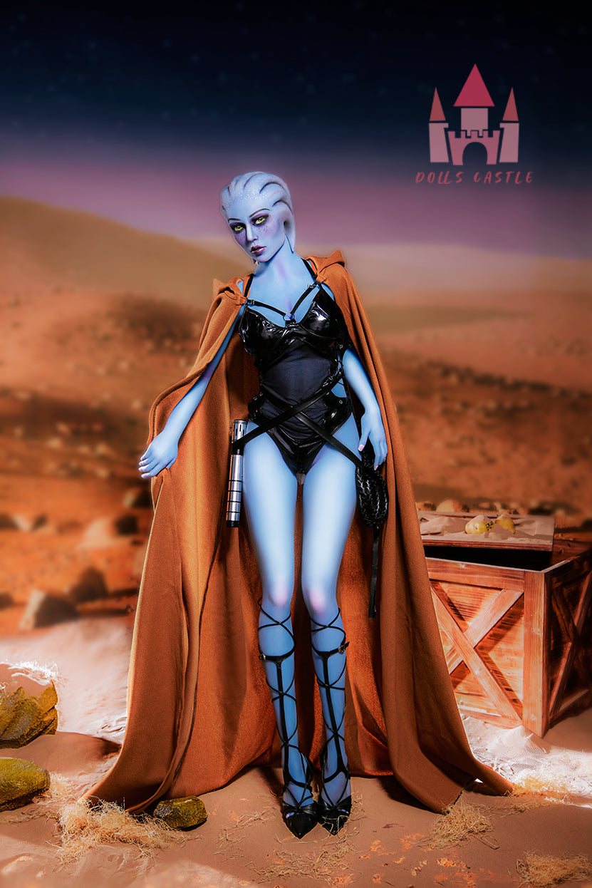 Dolls Castle | 156cm/5ft1 Blue Alien Cosplay Halloween Big Breasts Sex Doll - Ailen (In Stock EU)