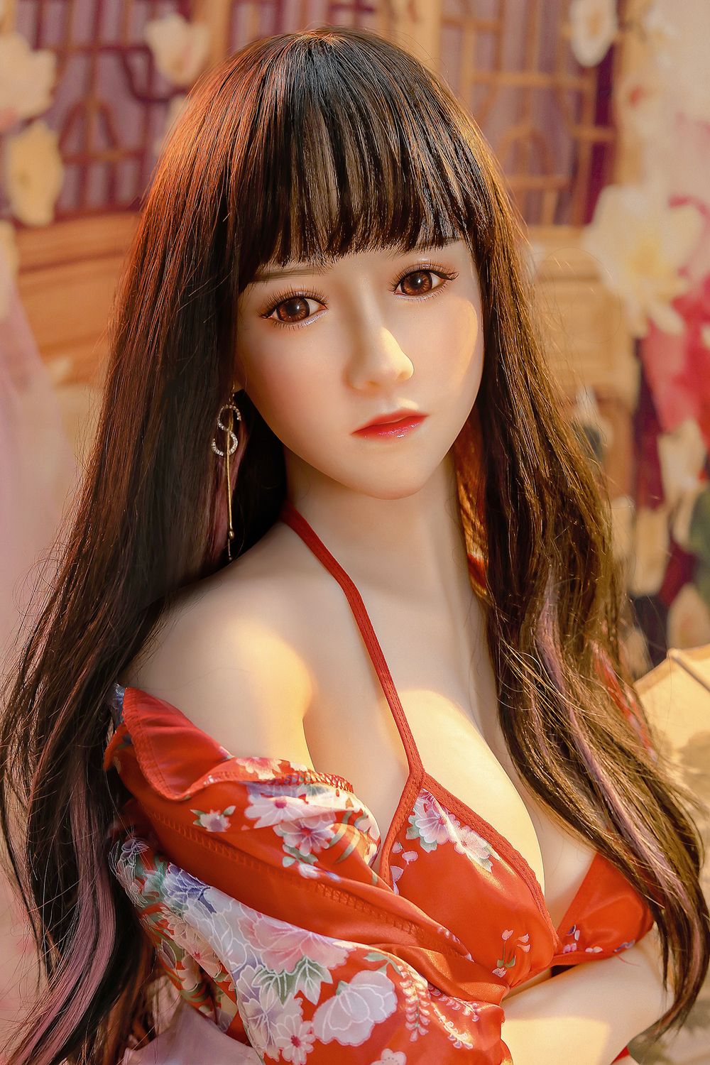 SY Doll | Asian 166cm/5ft5 Small Breasts Kimono Lifelike TPE Sex Doll - June