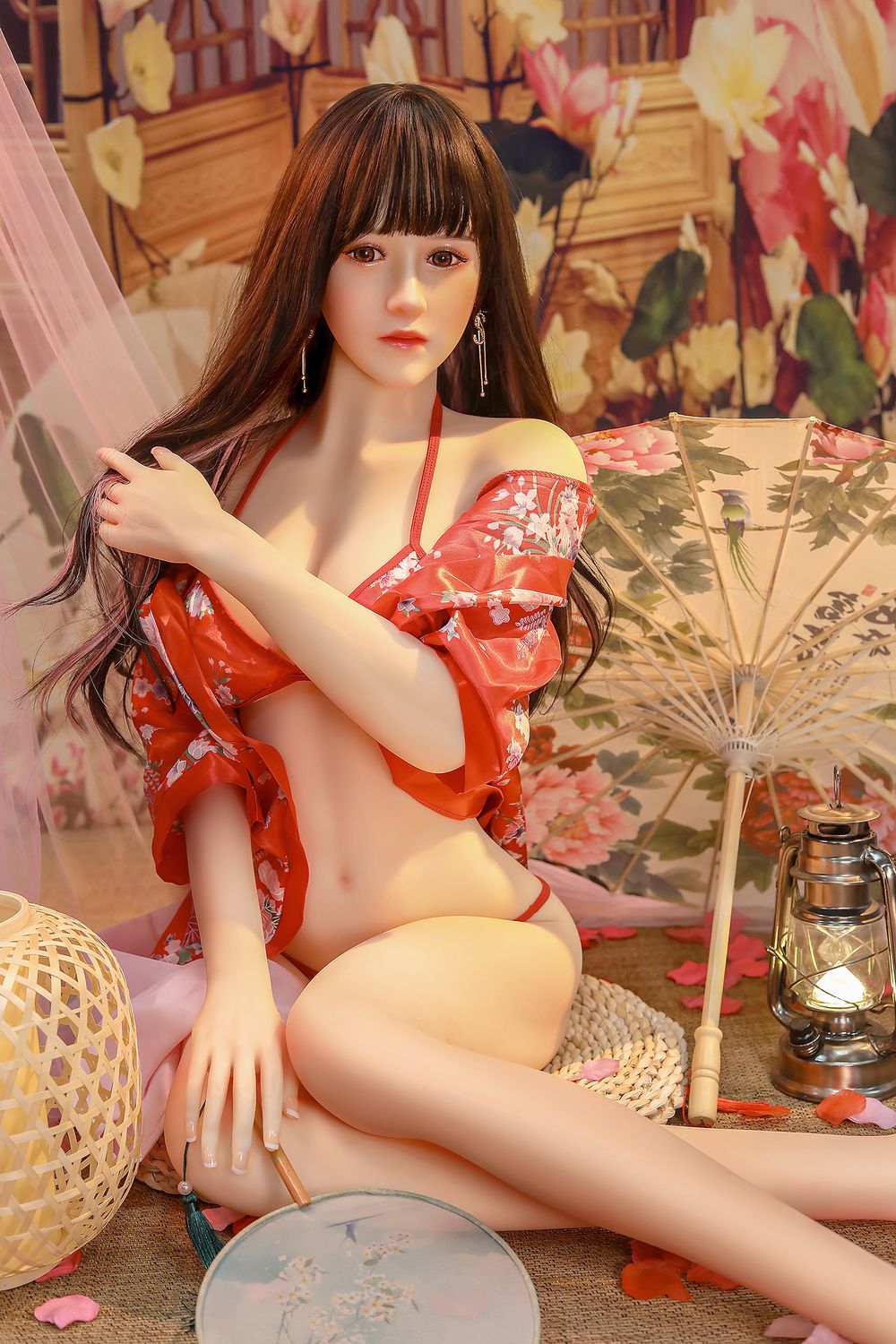 SY Doll | Asia 166cm/ 5ft5 Small Chest Kimono Lifelike Sex Doll - June
