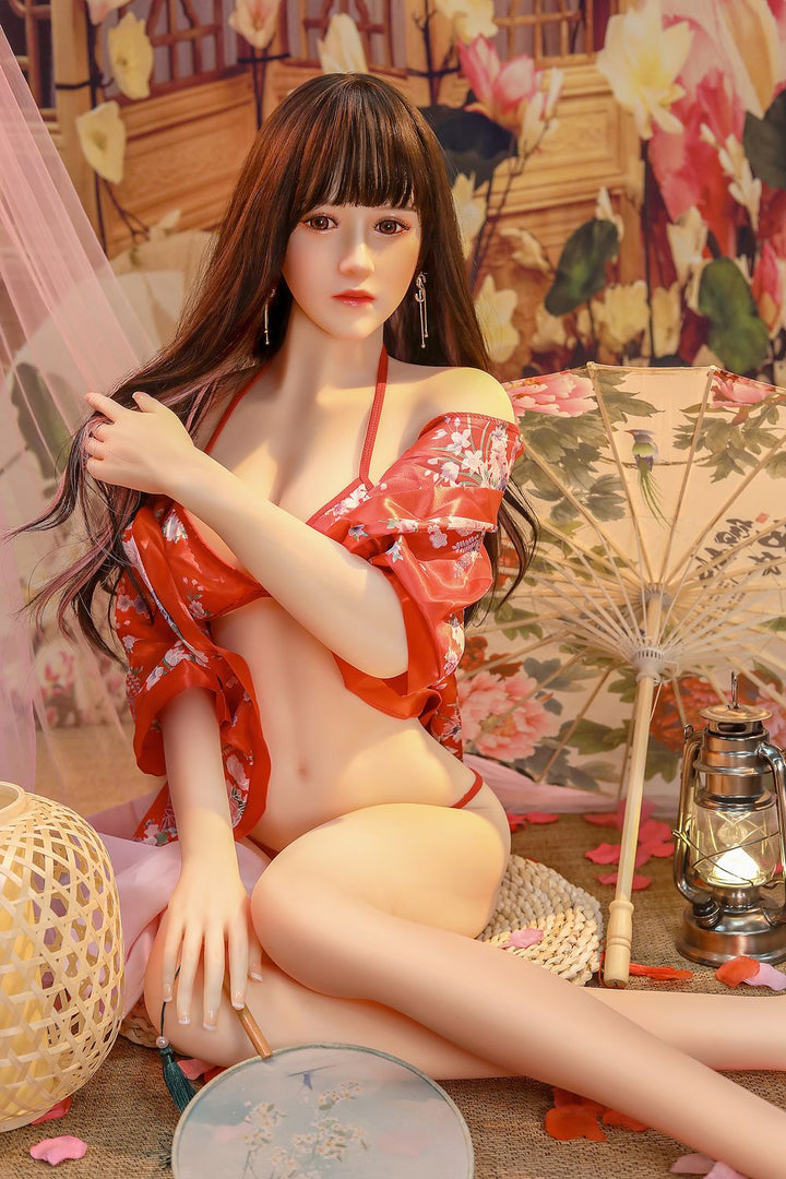 SY Doll | Asian 166cm/5ft5 Small Breasts Kimono Lifelike TPE Sex Doll - June