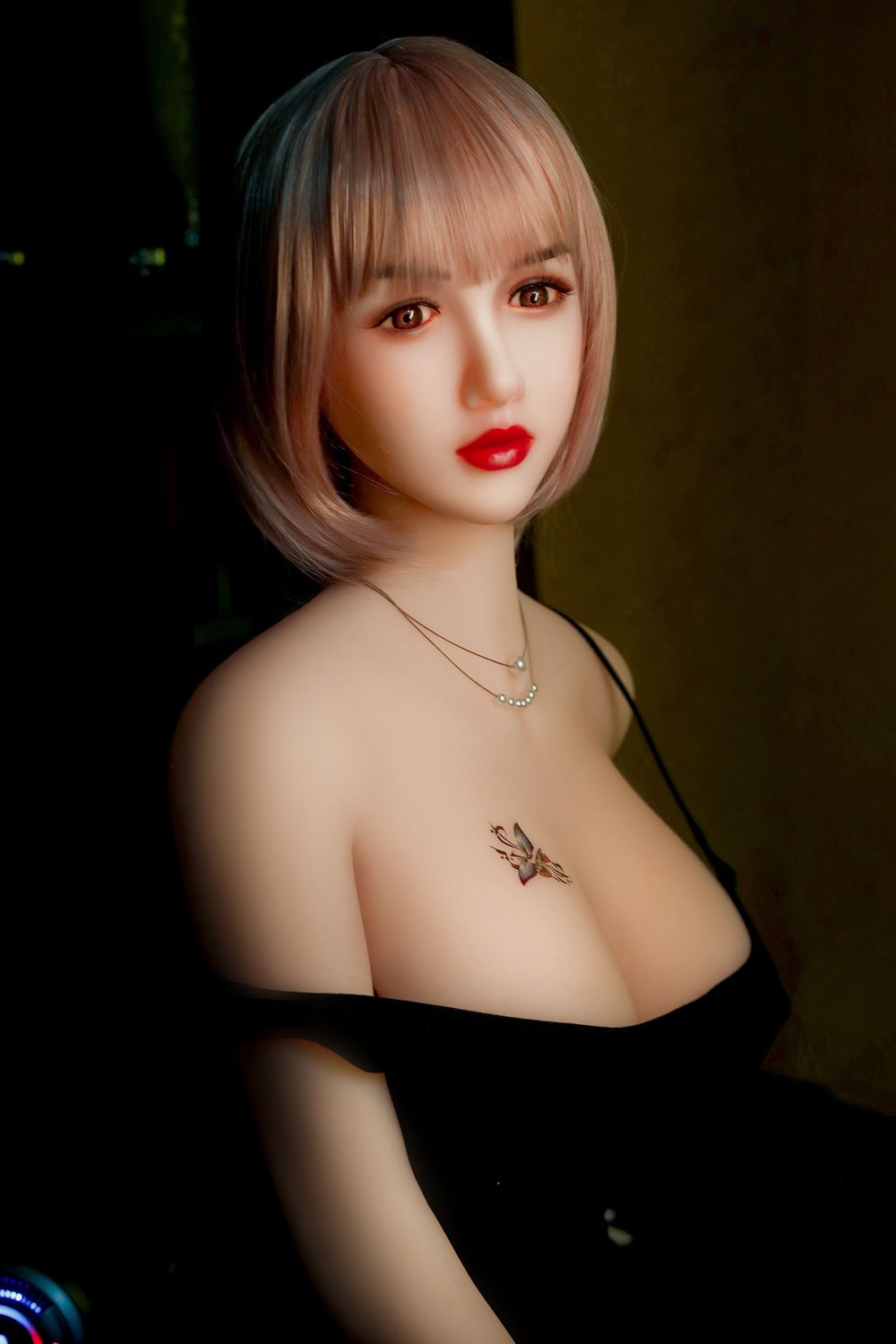 SY Doll | 165cm/5ft5 Big Breasts Mature Pink Short Hair Lifelike TPE Sex Doll - Jamie