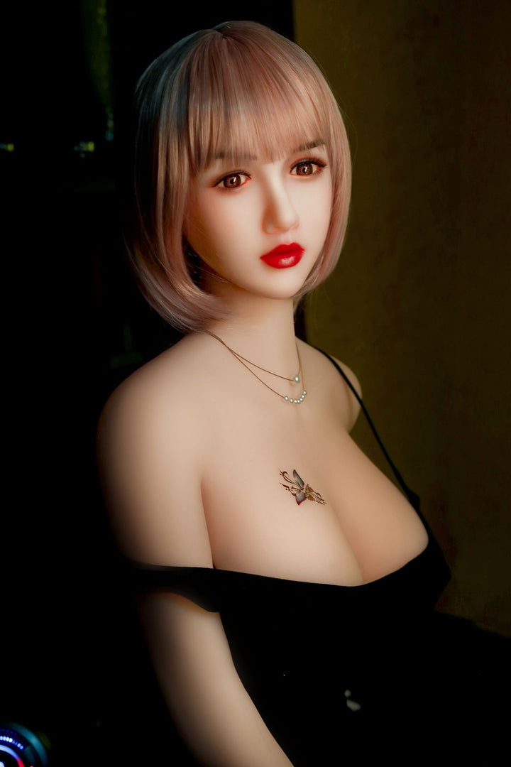 SY Doll | 165cm/ 5ft5 Big Breasted Mature Pink Short Hair Lifelike Sex Doll - Jamie