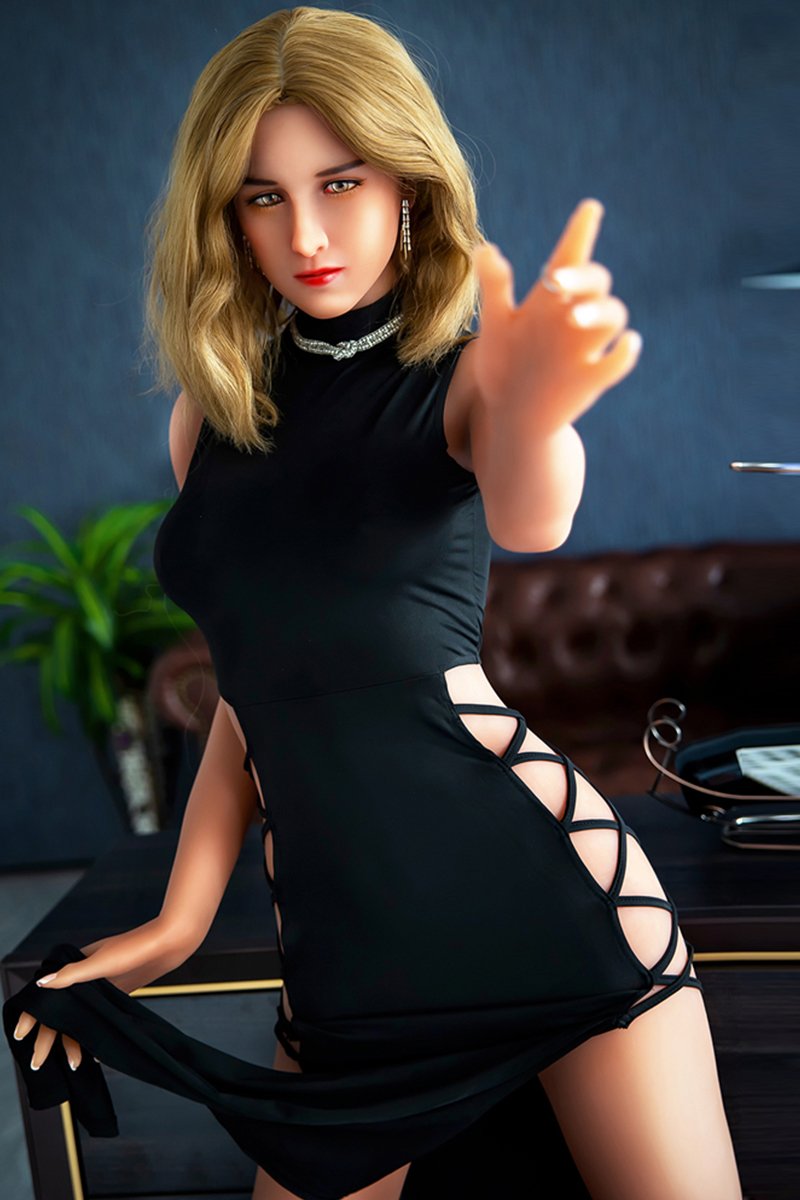 5ft8/173cm Small Breast Sex Doll With Short Blonde Hair - Nikita (In Stock US)