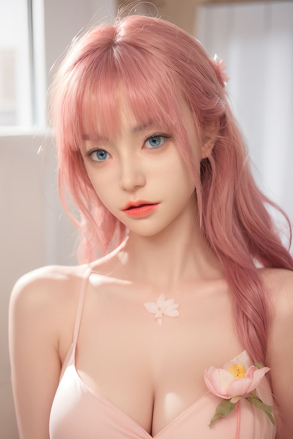 SY Doll | 164cm/5ft5 Movable Jaw Silicone Head Sex Doll M5 - Clara