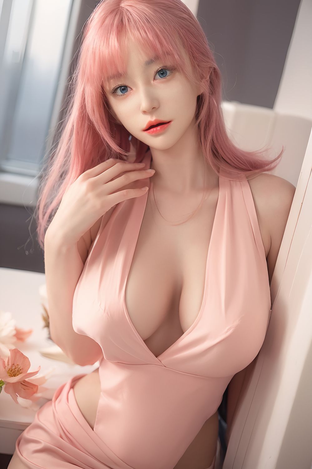 SY Doll | 164cm/5ft5 Movable Jaw Silicone Head Sex Doll M5 - Clara