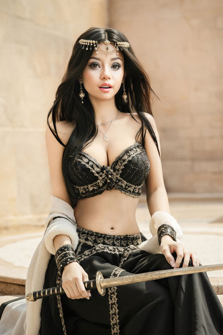 SY Doll | 152cm/4ft12 Big Breasts Exotic Beauty Seductive Female Assassin Realistic TPE Sex Doll - Isadora