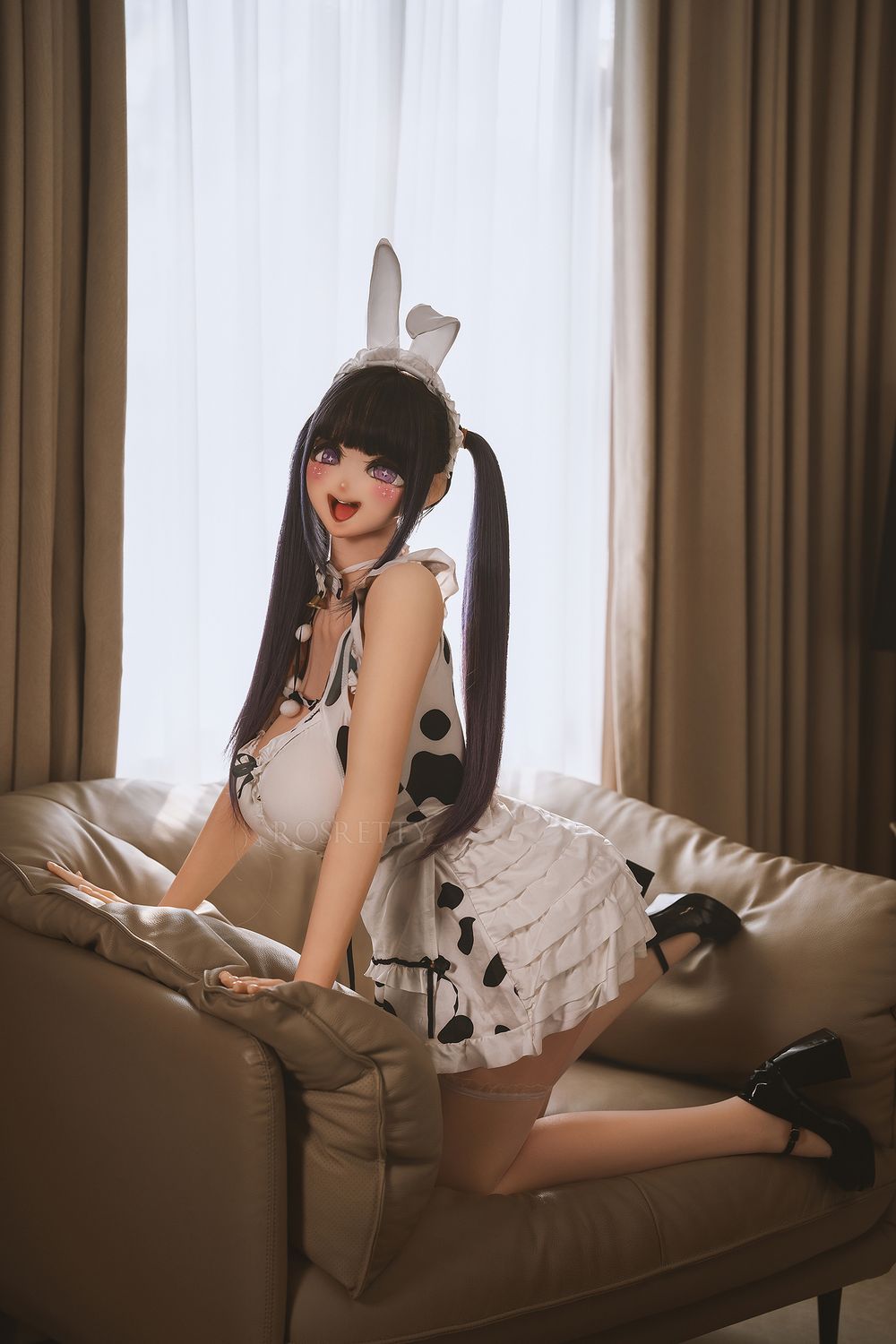 Rosretty Doll |  161cm/5ft3 Huge Breasts Lovely Kigurumi Anime Face Realistic TPE Sex Doll - Sakura