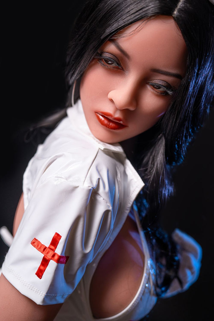 152cm/4ft12 Cosplay Nurse Mature Big Boobs Sex Doll - Amanda