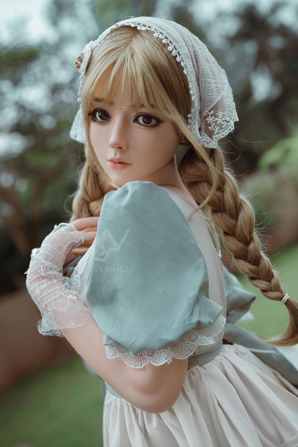 SY Doll | 164cm/5ft4 Big Breasts Alluring Sweet Blonde Lolita Realistic Full Silicone Sex Doll - Vanessa