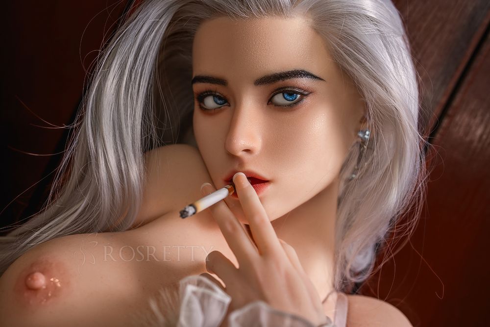 SY Doll |164cm/5ft4 Big Breasts Attractive Silver-Haired Lifelike TPE Sex Doll - Chloe