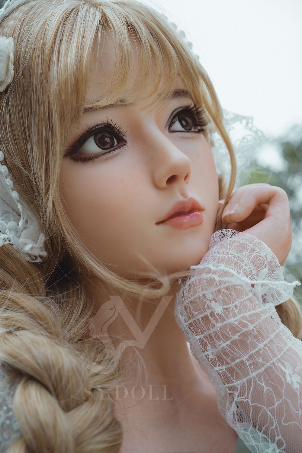 SY Doll | 164cm/5ft4 Big Breasts Alluring Sweet Blonde Lolita Realistic Full Silicone Sex Doll - Vanessa