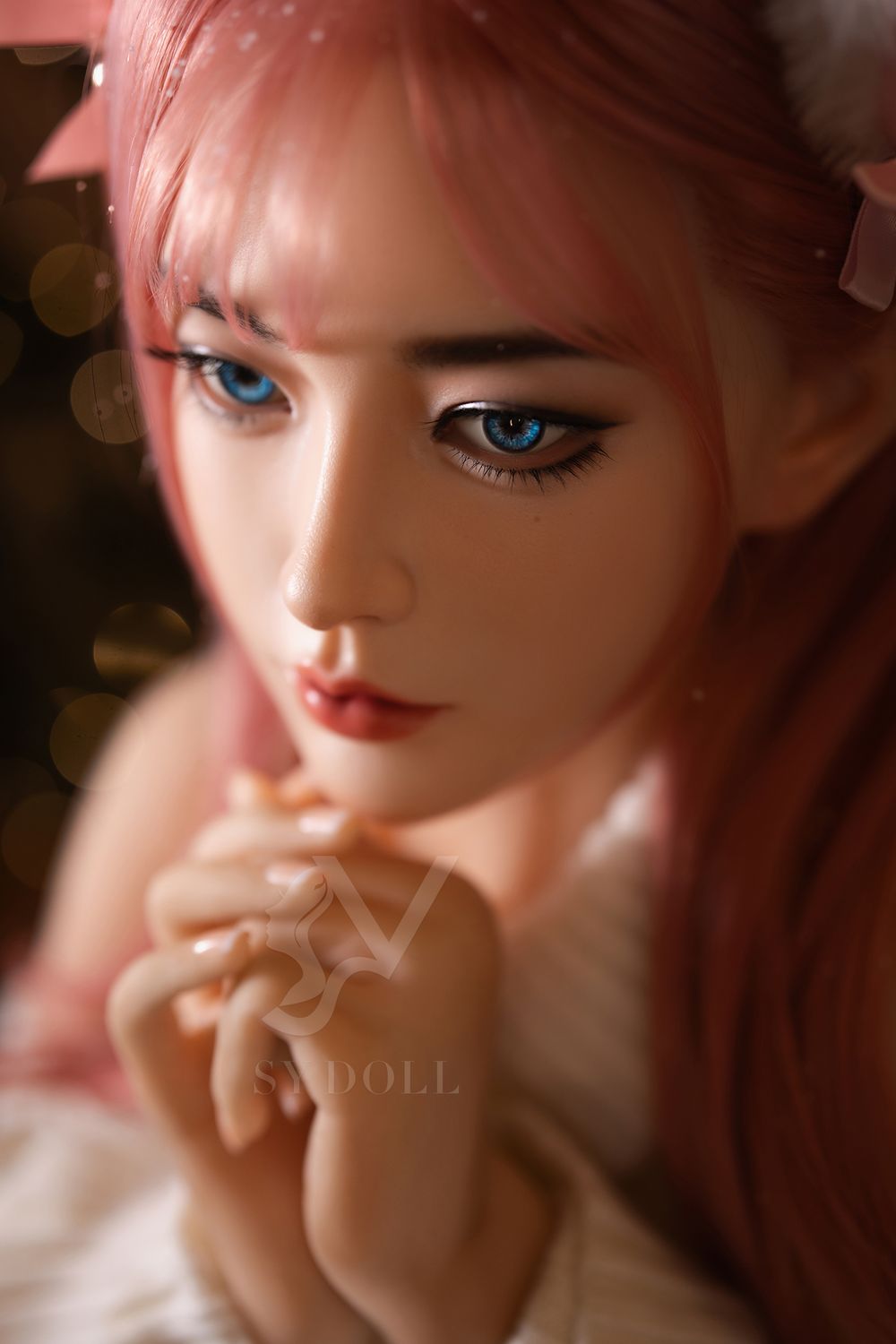 SY Doll | 160cm/5ft3 Lovely Pink Hair Big Breast Lifelike Sex Doll - Natalie(In Stock US)