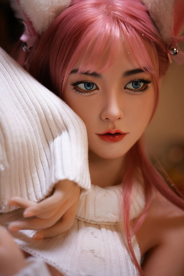 SY Doll | Asia 160cm/5ft3 Lovely Pink Hair Big Breast Lifelike Sex Doll - Natalie