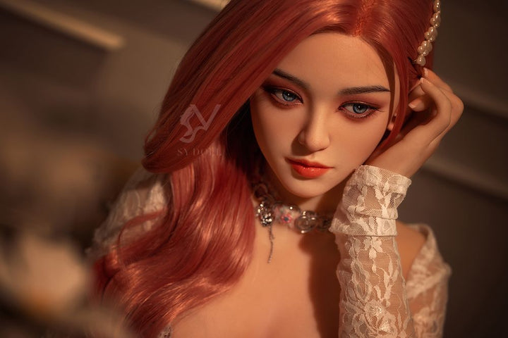 SY Doll | Asian 160cm/5ft3 Lovely Pink Hair Big Breasts Sex Doll - Sarah