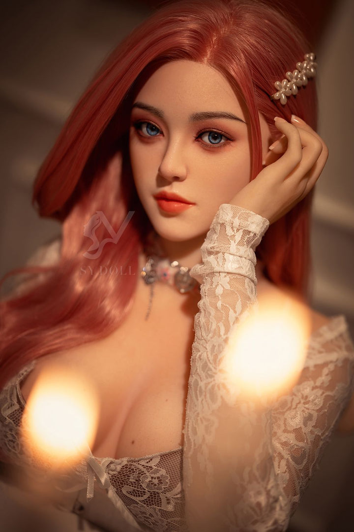 SY Doll | Asian 160cm/5ft3 Lovely Pink Hair Big Breasts Sex Doll - Sarah