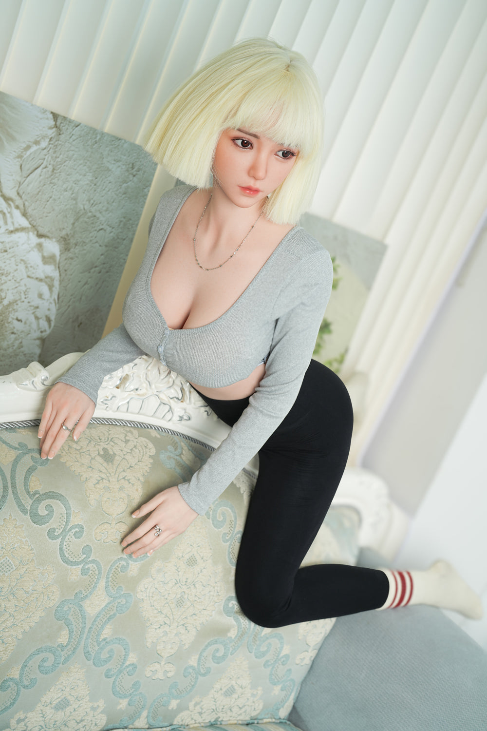 JX Doll | 170cm/5ft7 Dカップハイブリッドリアルセックスドール - アミ