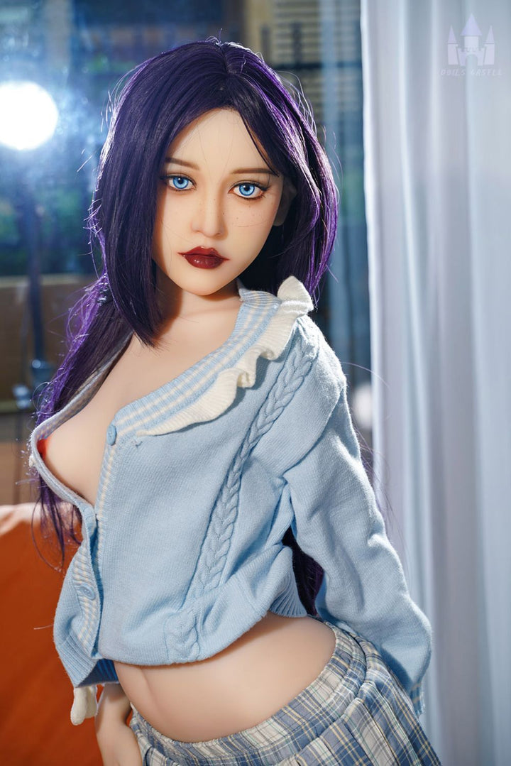 Dolls Castle | 150cm/4ft11 Small Boobs Lovely Full TPE Sex Doll - Andrea