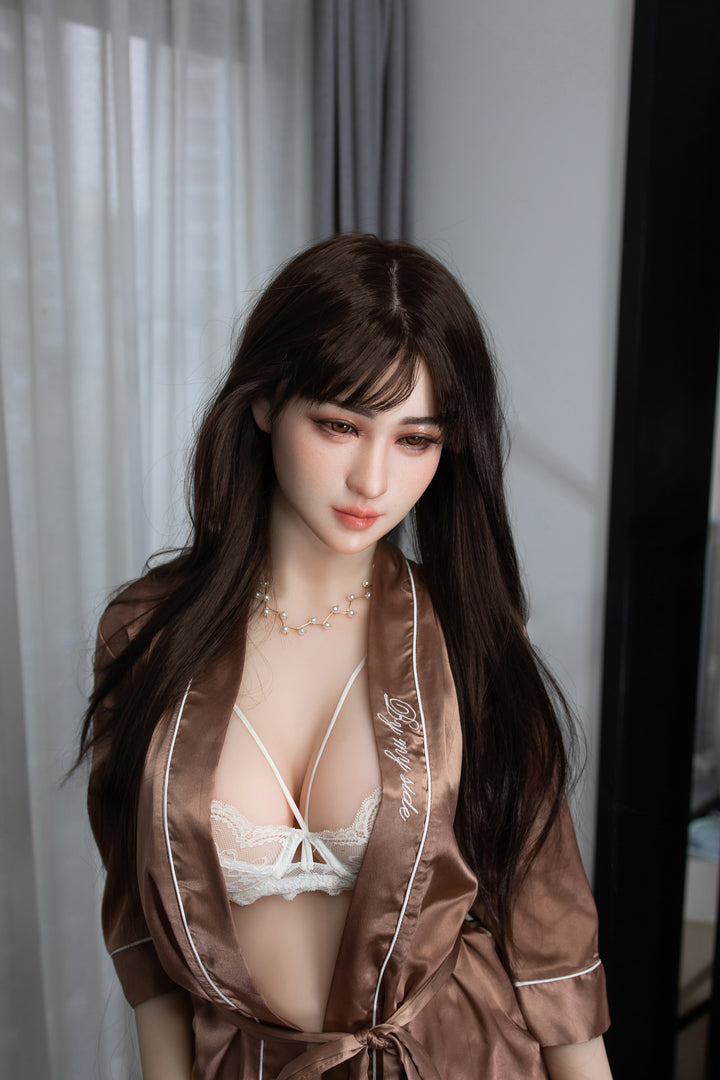 AIBEI | 158cm/5ft2 E-cup Silicone Head Japanese Sex Doll - Olivia