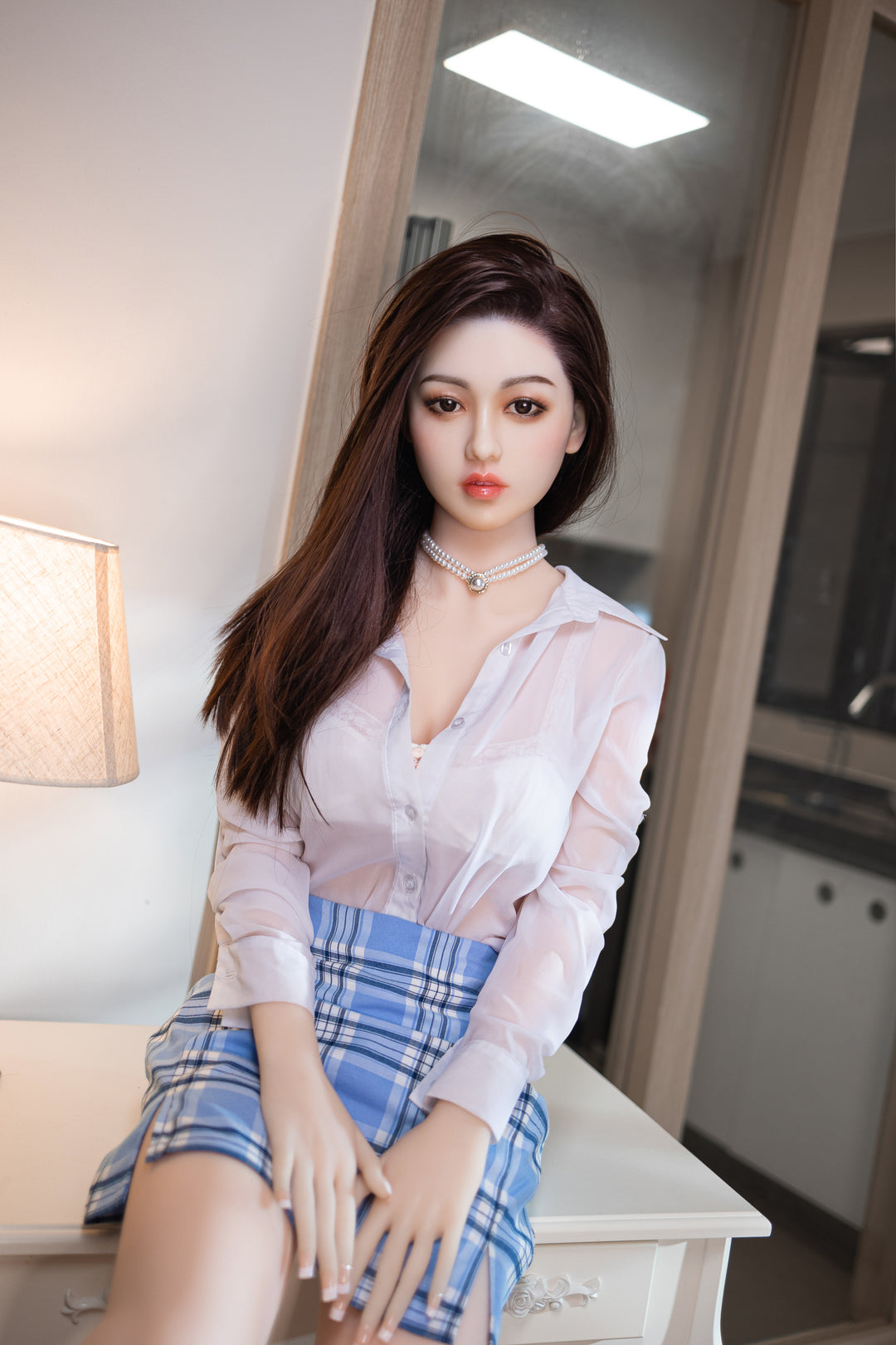 AIBEI | 165cm/5ft5 Medium Breast Premium Lifelike Silicone head Sex Doll - Winni