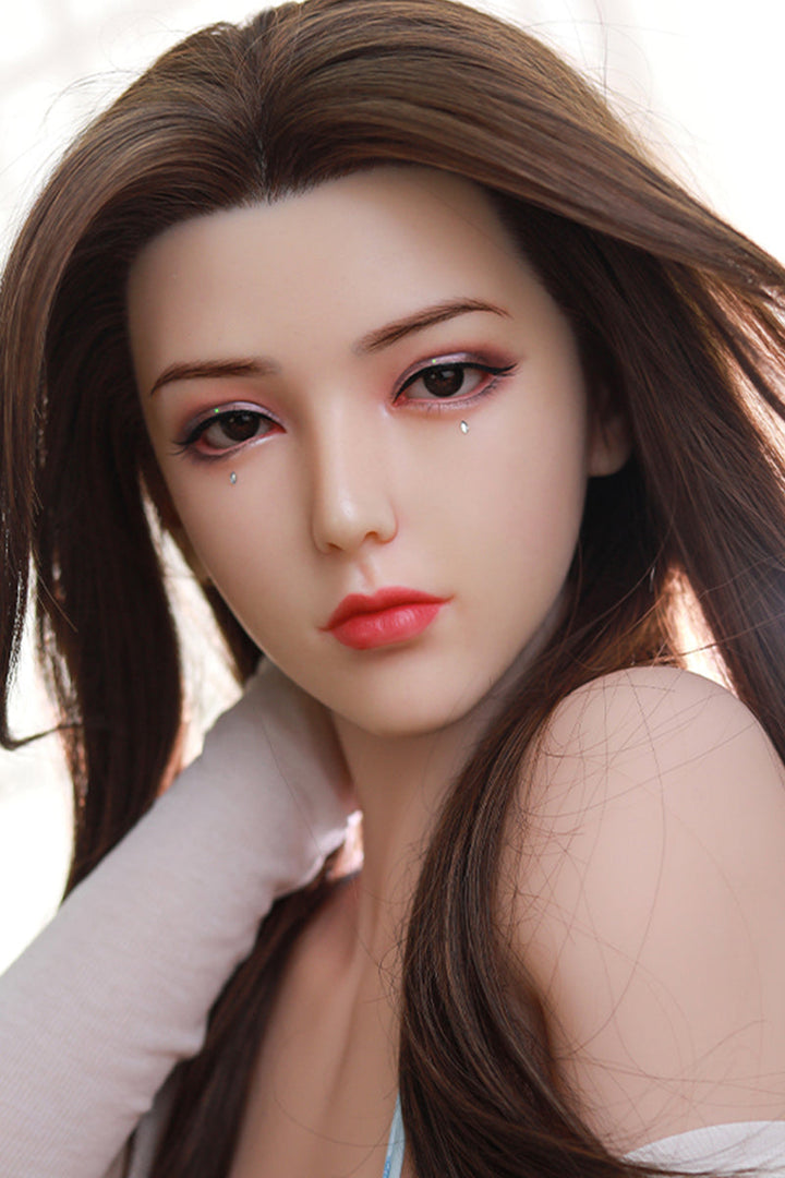 5ft7 (170cm) Japanese Style Big Breast Silicone Sex Doll - Hachi(5 Sizes)