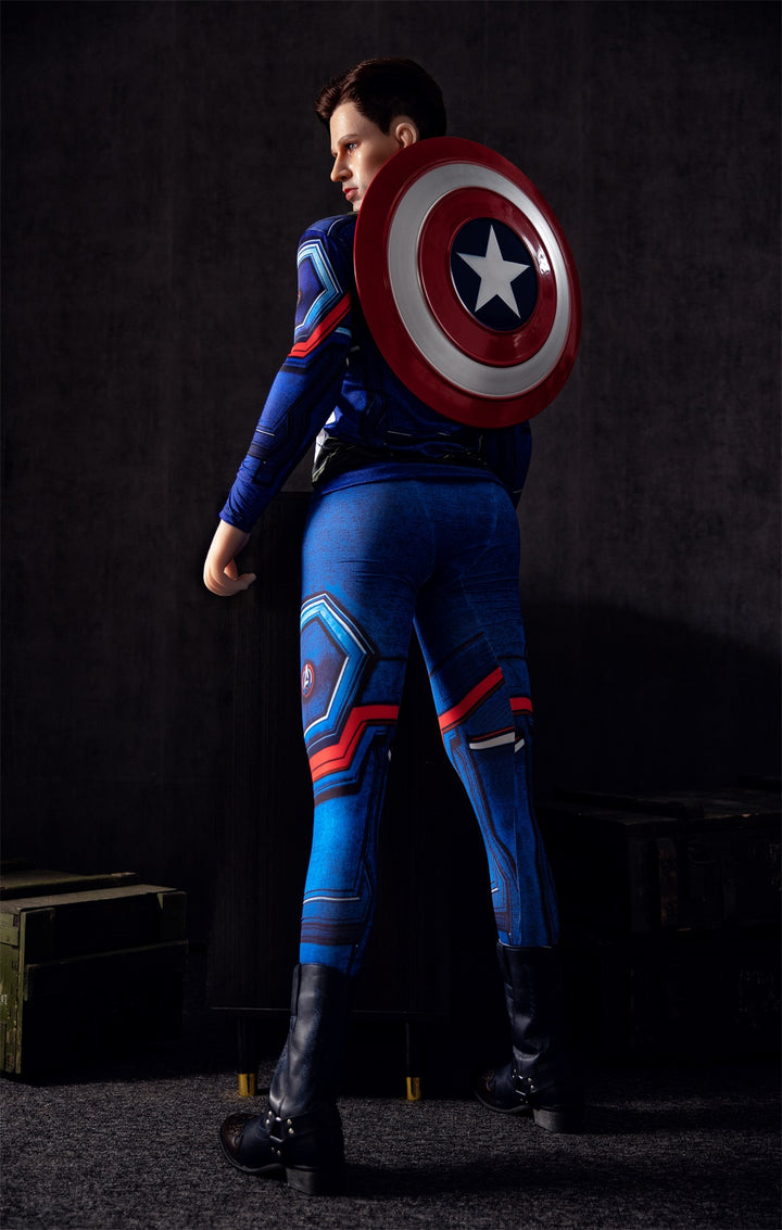 160 cm große Captain America-Sexpuppe für Frauen - Enio