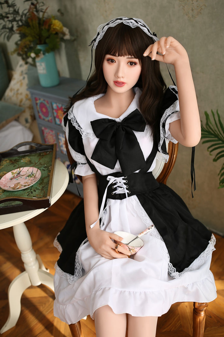 5ft 5 /166cm Cosplay Asian Style Small Breast Realistic Sex Doll - Meda