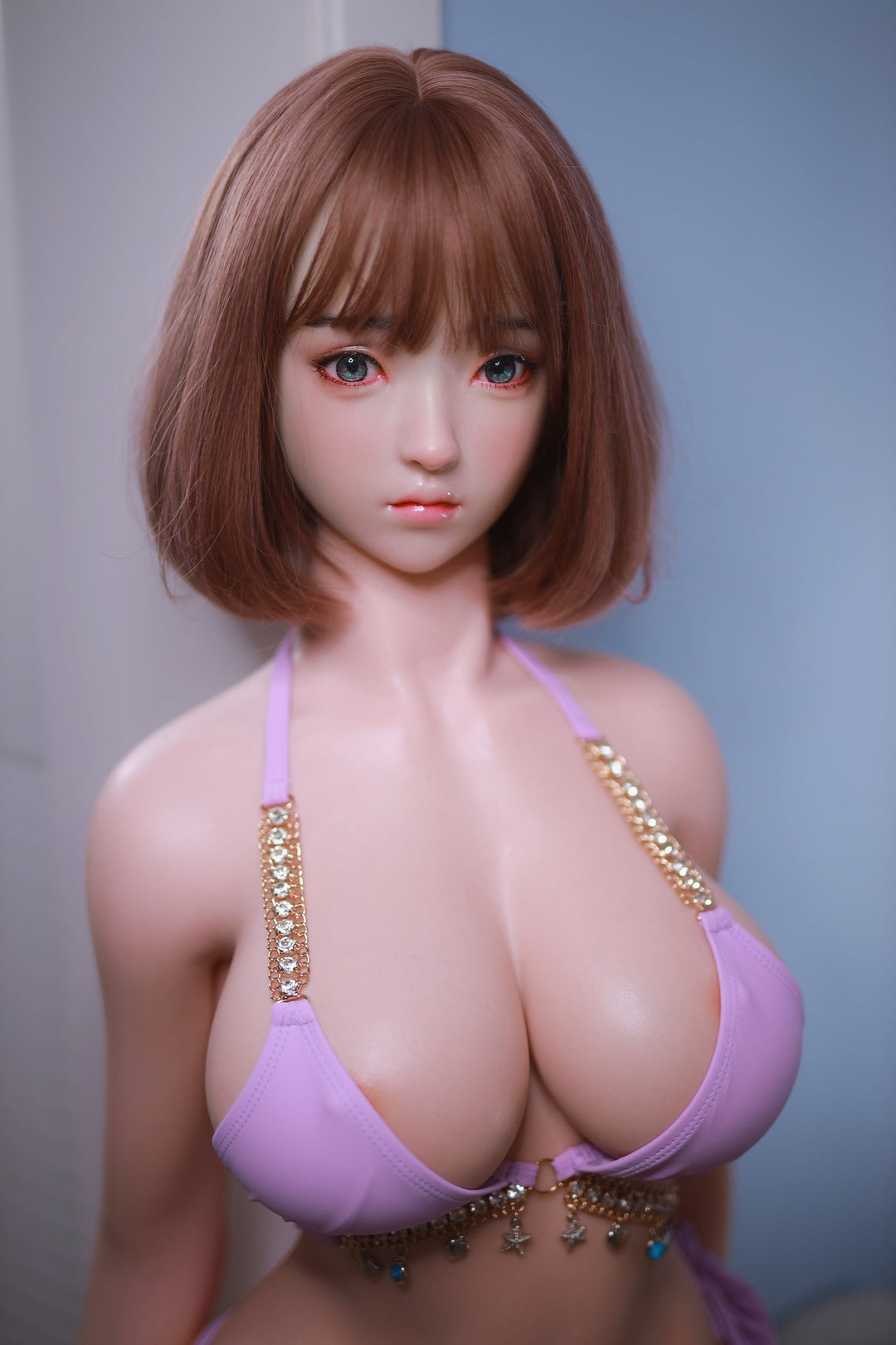 JY Doll | 157cm / 5ft2 - シリコンドール Jカップ + S64ヘッド セックスドール - チェリー