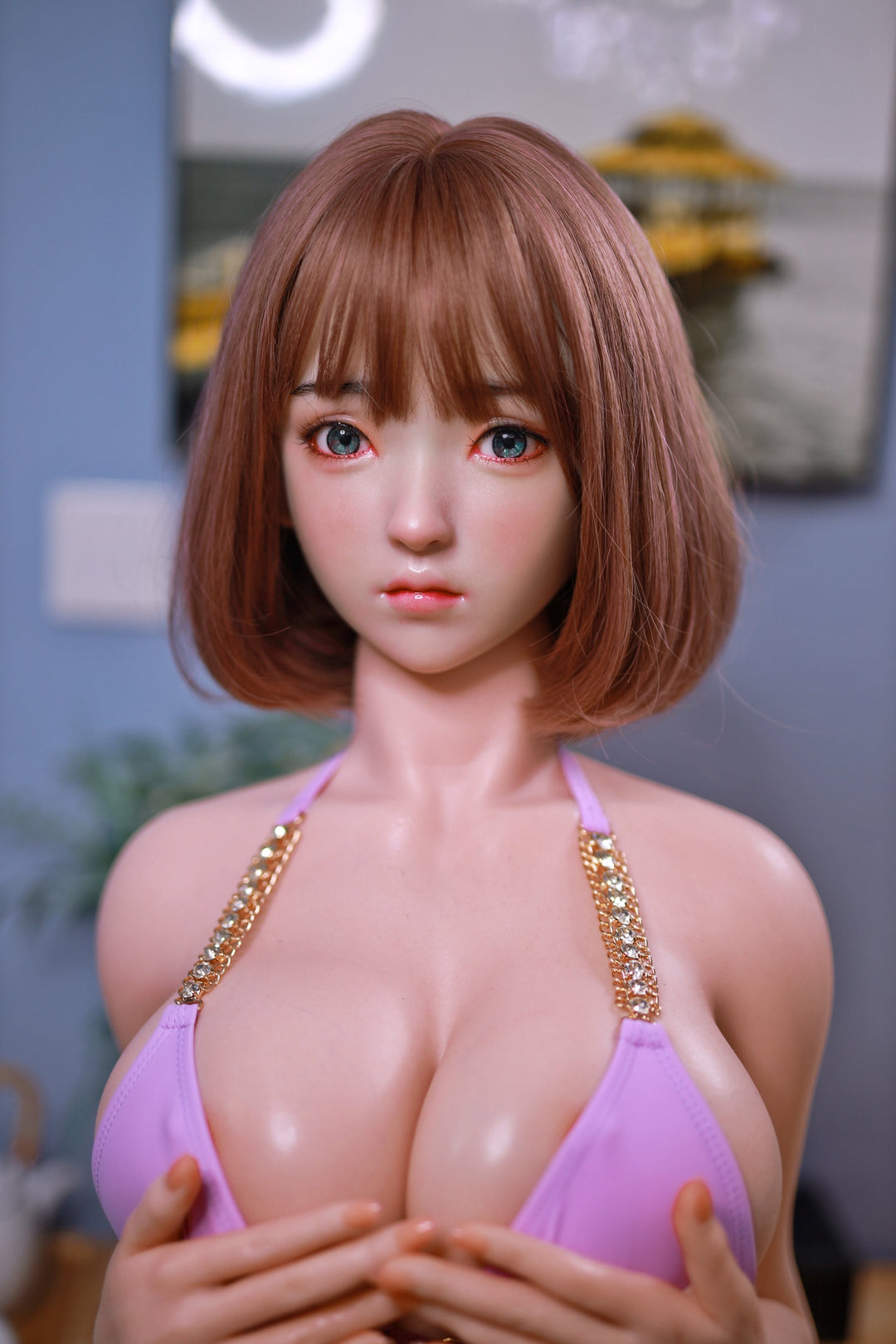 JY Doll | 157cm / 5ft2 - シリコンドール Jカップ + S64ヘッド セックスドール - チェリー