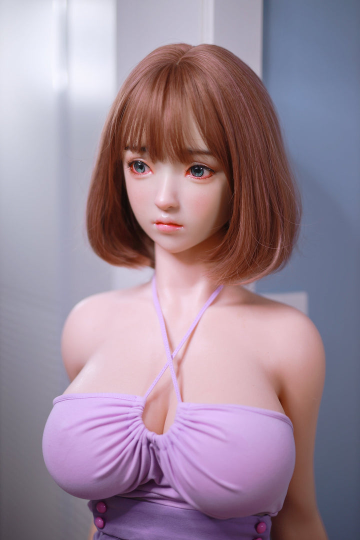 JY Doll | 157cm / 5ft2 - シリコンドール Jカップ + S64ヘッド セックスドール - チェリー