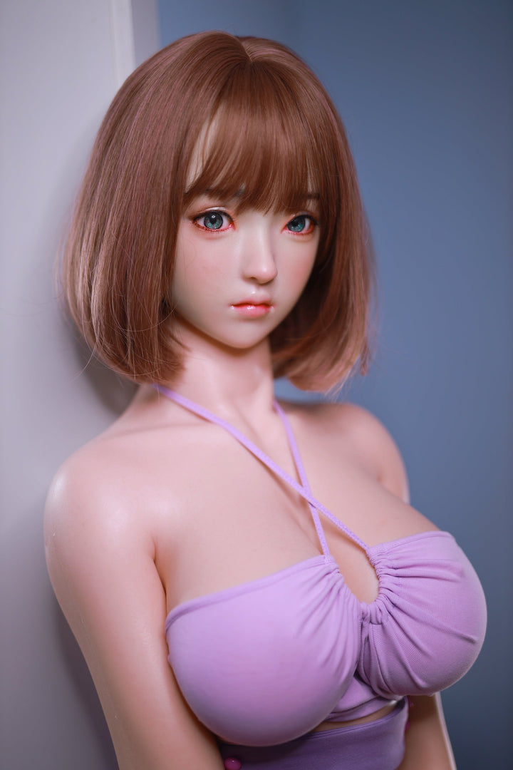 JY Doll | 157cm / 5ft2 - シリコンドール Jカップ + S64ヘッド セックスドール - チェリー