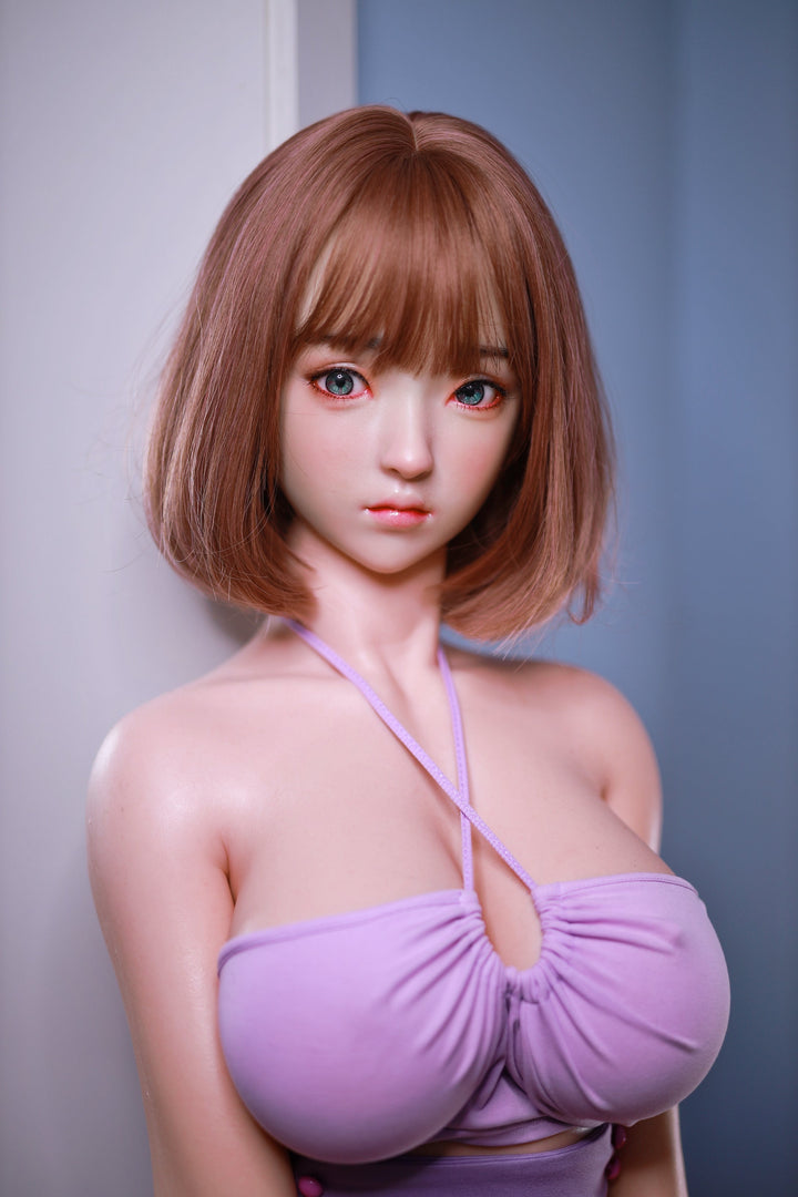 JY Doll | 157cm / 5ft2 - シリコンドール Jカップ + S64ヘッド セックスドール - チェリー