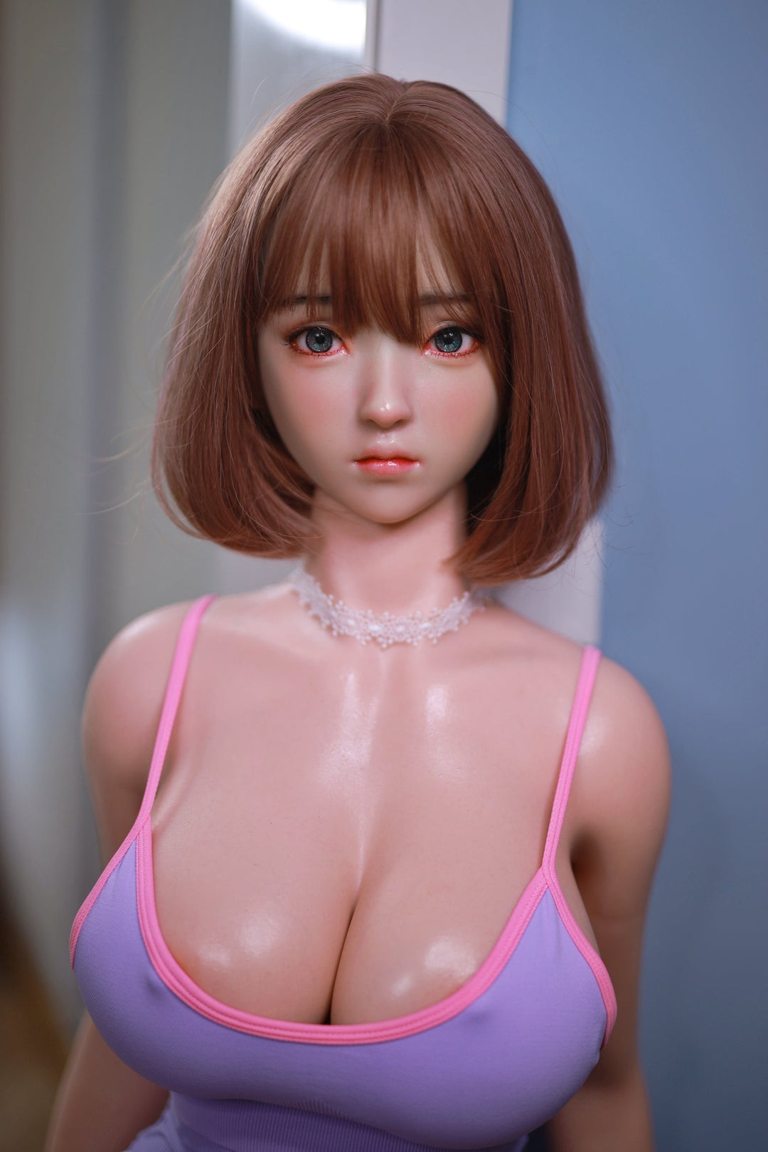 JY Doll | 157cm / 5ft2 - シリコンドール Jカップ + S64ヘッド セックスドール - チェリー