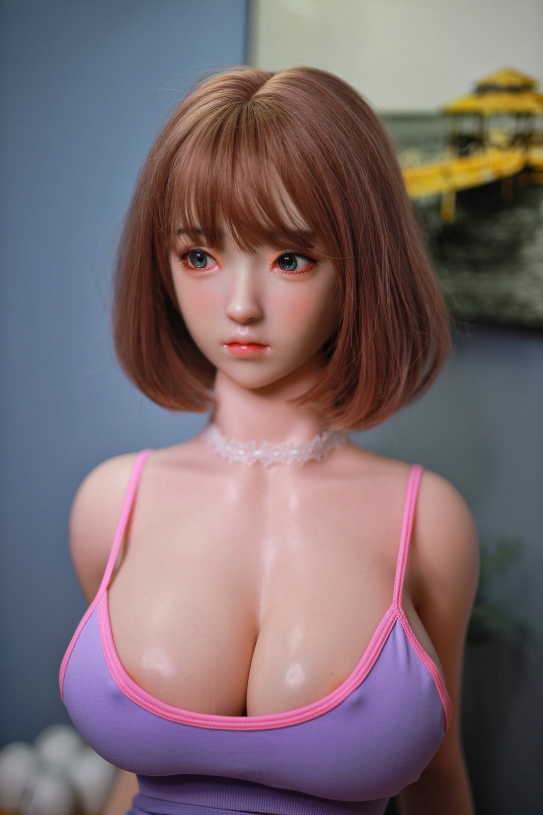 JY Doll | 157cm / 5ft2 - シリコンドール Jカップ + S64ヘッド セックスドール - チェリー