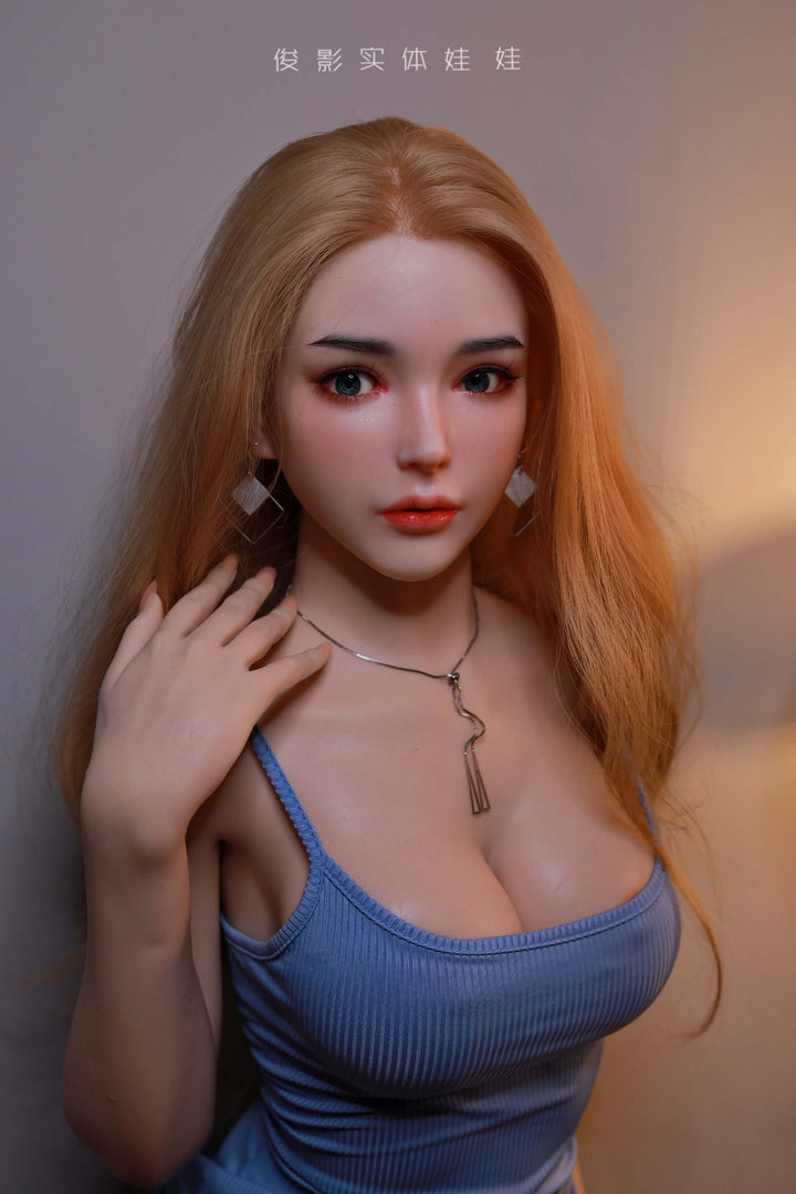 JY Doll | 165cm / 5 ft 4 - Silicone Doll - B - Cup + S59 Head Sex Doll - Celia