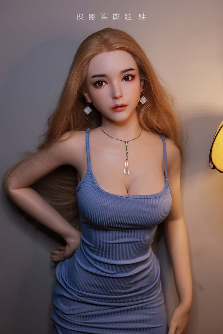 JY Doll | 165cm / 5 ft 4 - Silicone Doll - B - Cup + S59 Head Sex Doll - Celia