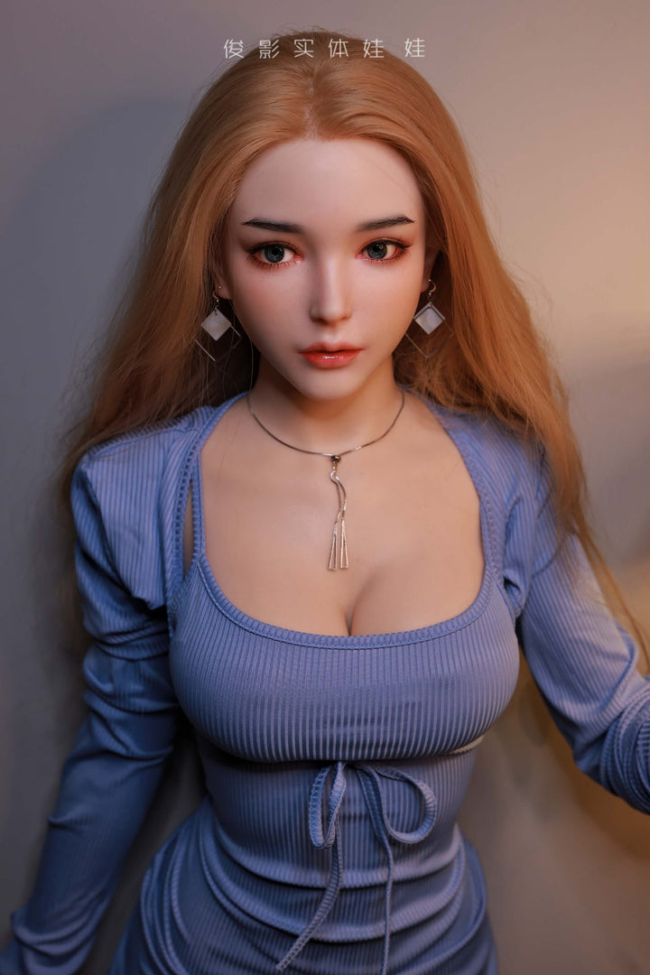 JY Doll | 165cm / 5 ft 4 - Silicone Doll - B - Cup + S59 Head Sex Doll - Celia