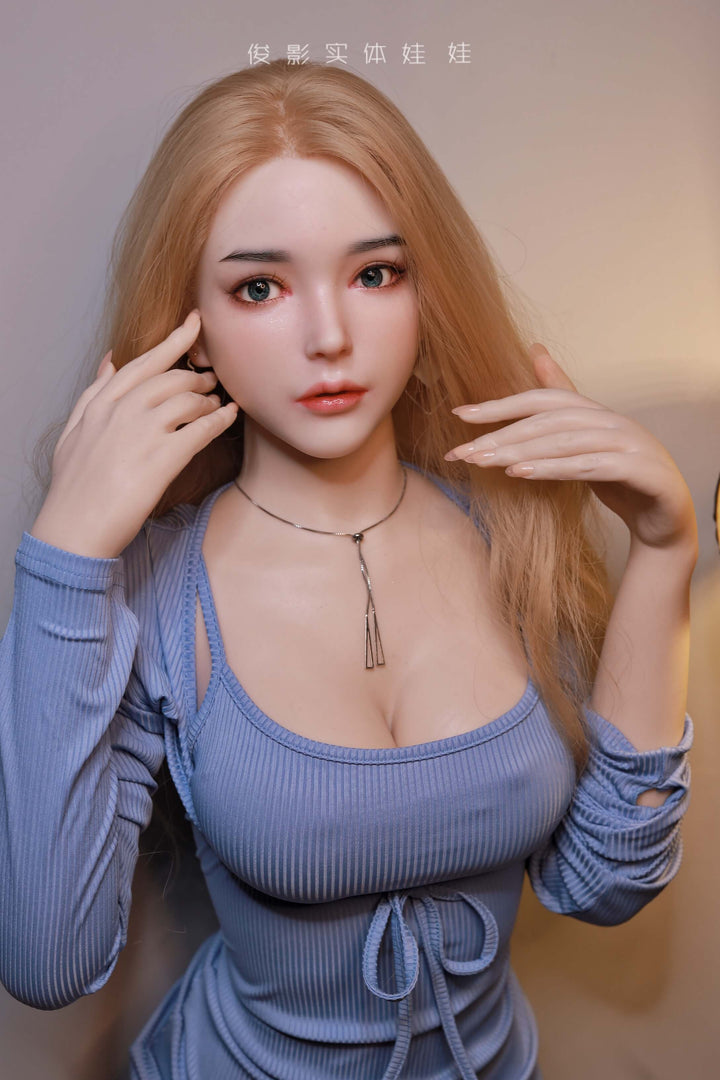 JY Doll | 165cm / 5 ft 4 - Silicone Doll - B - Cup + S59 Head Sex Doll - Celia