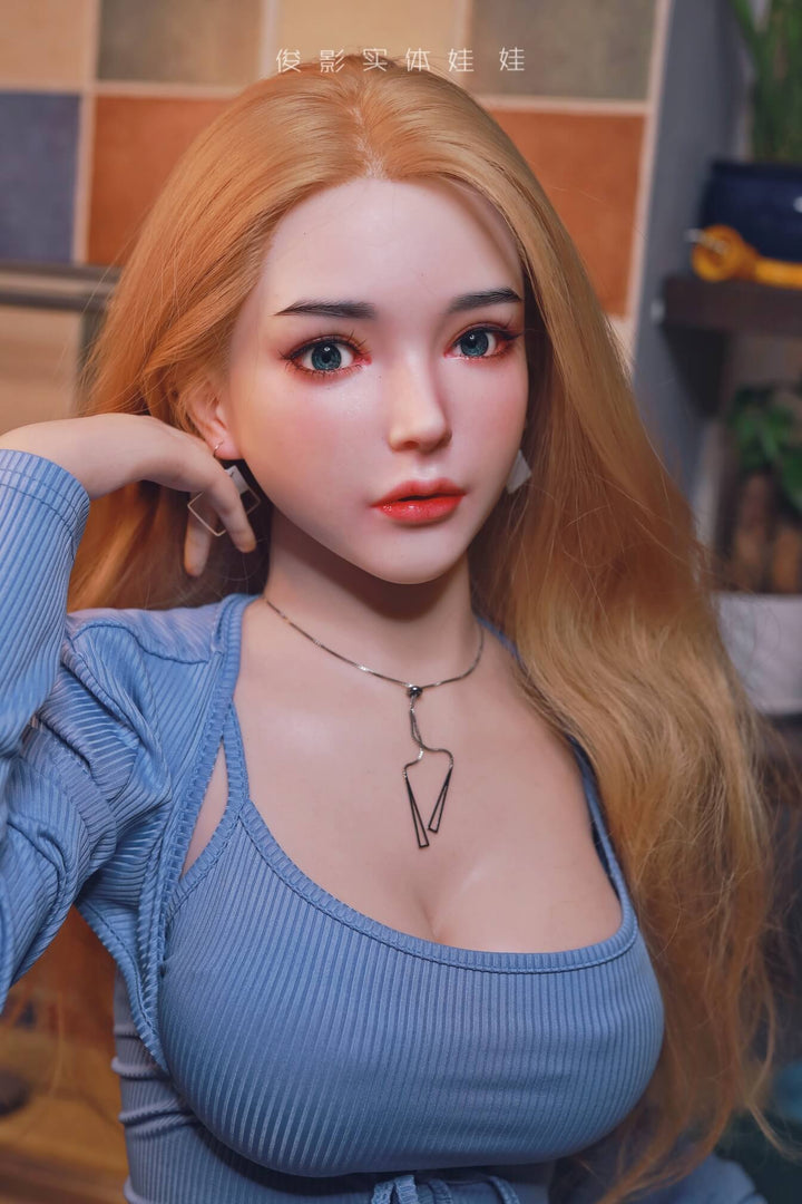 JY Doll | 165cm / 5 ft 4 - Silicone Doll - B - Cup + S59 Head Sex Doll - Celia