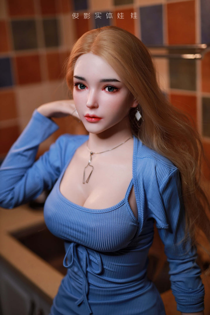 JY Doll | 165cm / 5 ft 4 - Silicone Doll - B - Cup + S59 Head Sex Doll - Celia