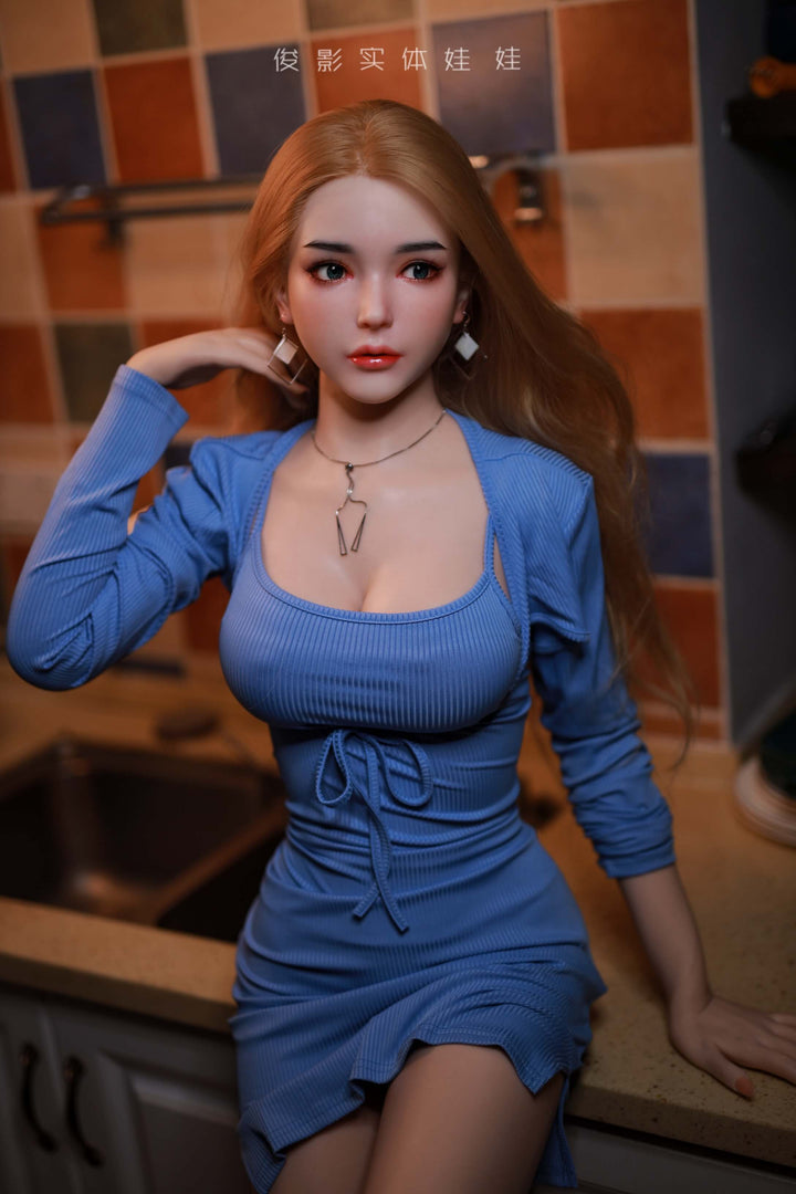 JY Doll | 165cm / 5 ft 4 - Silicone Doll - B - Cup + S59 Head Sex Doll - Celia