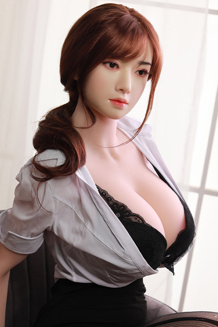 5ft6 (168cm) Japanese Style Big Breast Silicone Sex Doll -Yasi (6 Sizes）