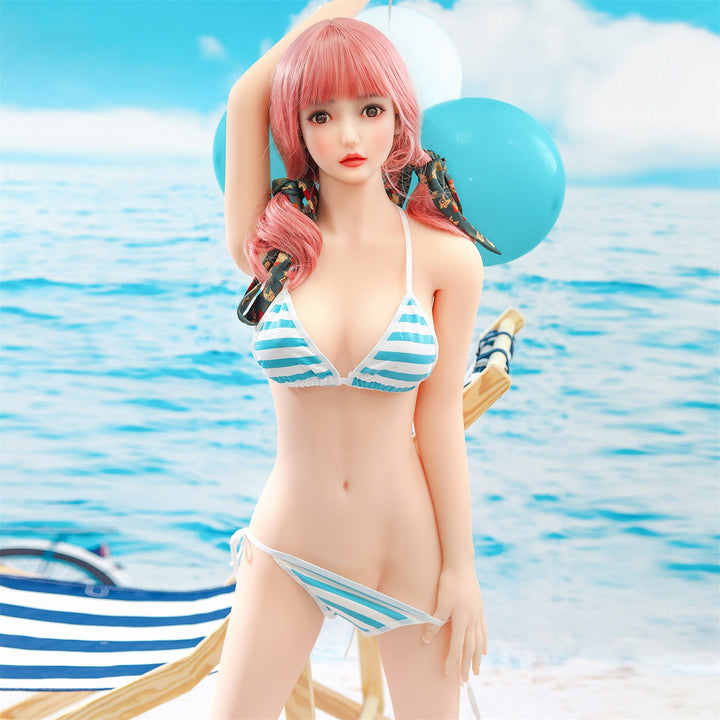 150cm / 4ft11 Bikini Style Youth Energetic Beauty Doll With Pretty Pink Hair - Bonnie