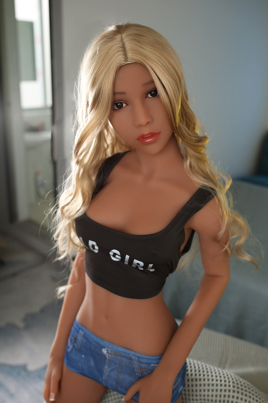 150cm / 4ft11 Sweet Realistic Small Breast Sex Doll - Nora