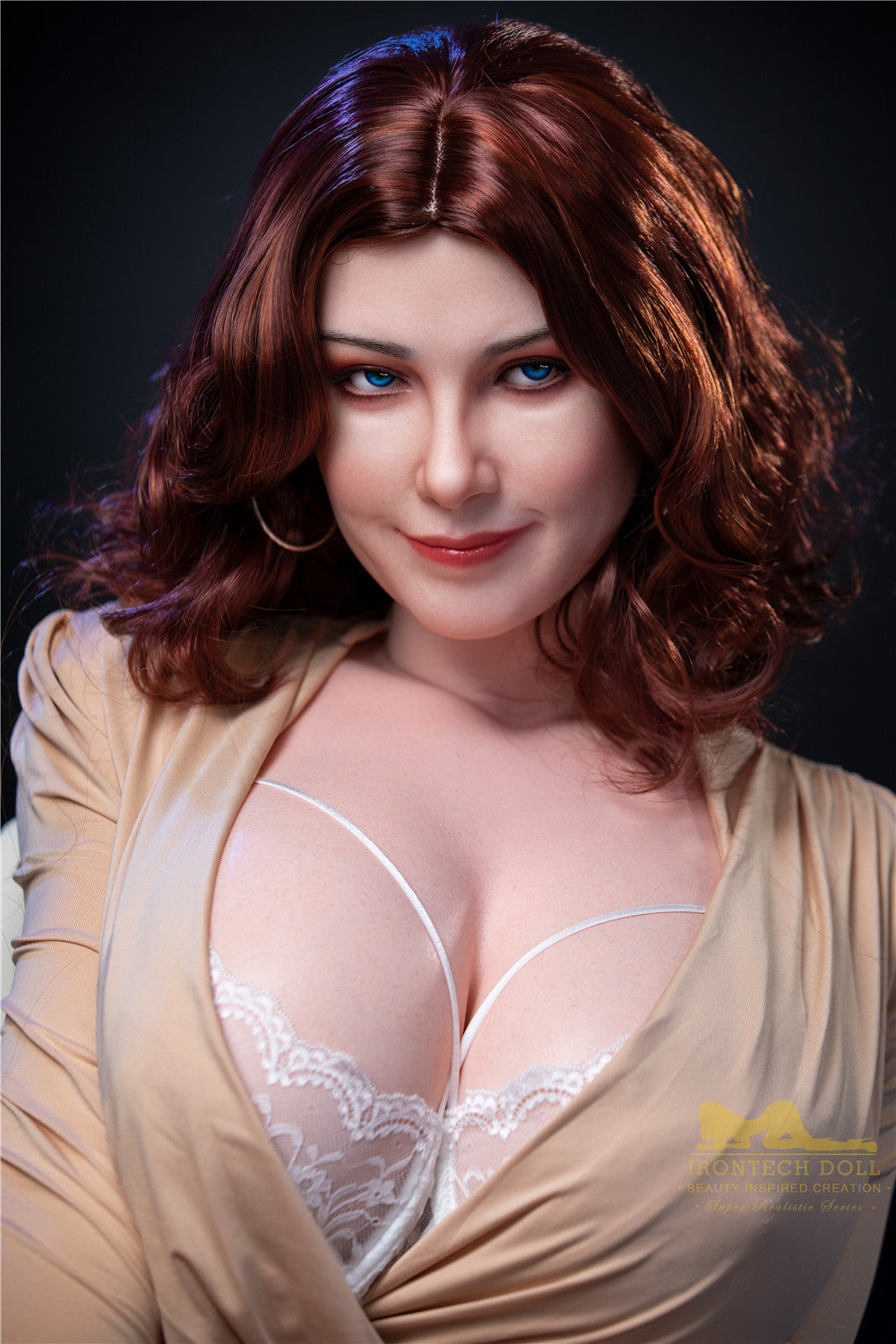 Irontech | 5ft3/160cm BBW Silicone Sex Doll - Carmel