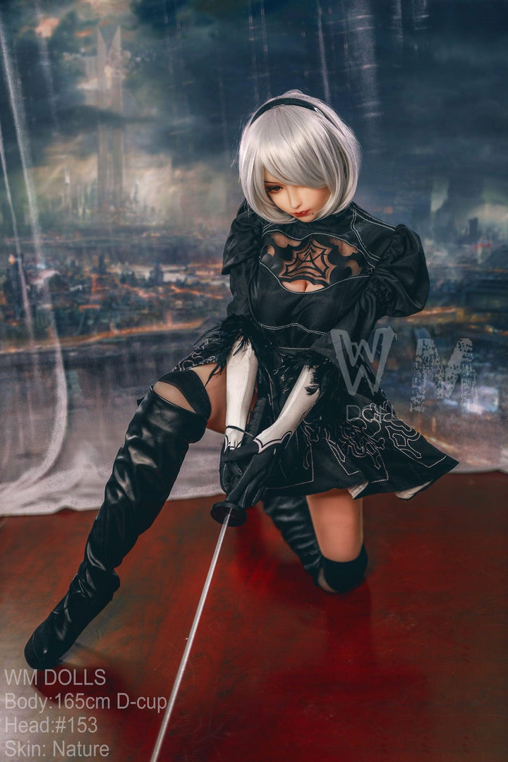 WM | 2B Anime 5ft 5/ 165cm D Cup Cosplay Sex Doll - Fight Angel